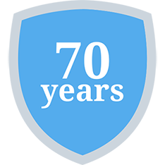 70 years of Experience