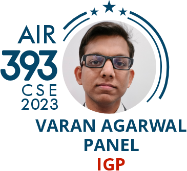  Rank 393 UPSC IAS CSE23