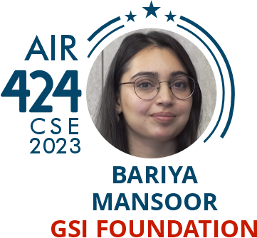 Rank 424 UPSC IAS CSE23