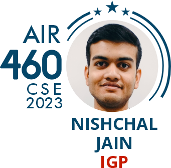 Rank 460 UPSC IAS CSE23