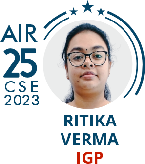 Ritika Verma- Rank 25 UPSC IAS CSE23