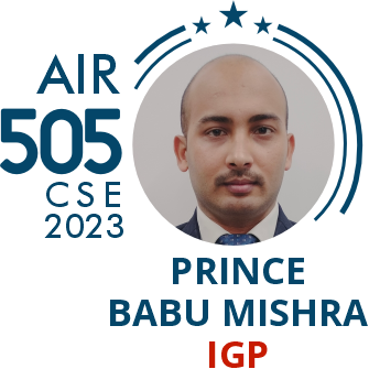 Rank 505 UPSC IAS CSE23 