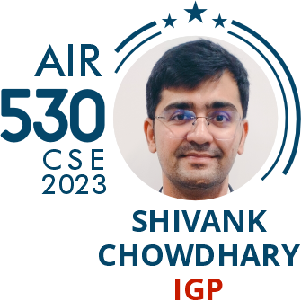 Rank 530 UPSC IAS CSE23 