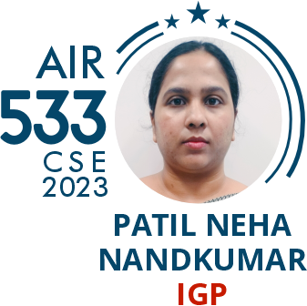 Rank 533 UPSC IAS CSE23