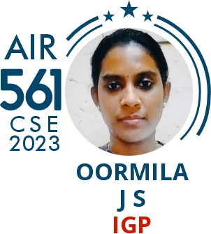  Rank 561 UPSC IAS CSE23