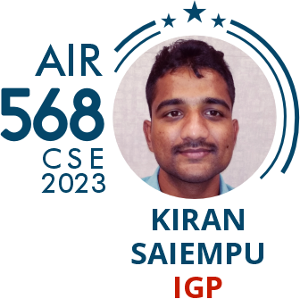 Rank 568 UPSC IAS CSE23