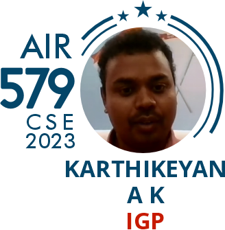 Rank 579 UPSC IAS CSE23 