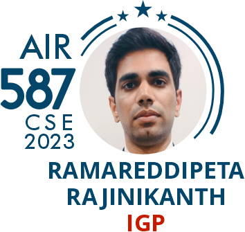 Rank 587 UPSC IAS CSE23
