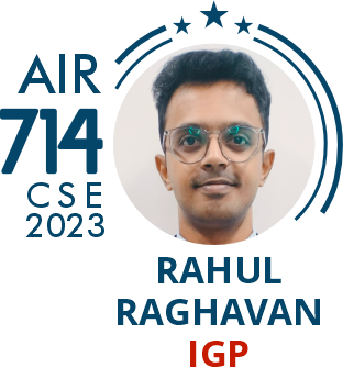 Rank 714 UPSC IAS CSE23