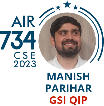 Rank 734 UPSC IAS CSE23 