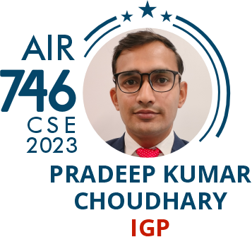 Rank 746 UPSC IAS CSE23 