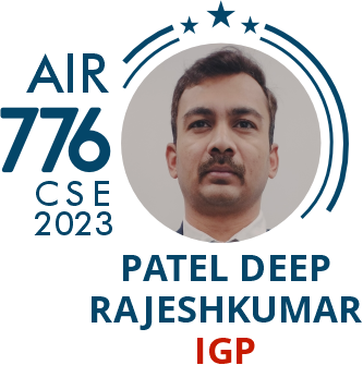 Rank 776 UPSC IAS CSE23 
