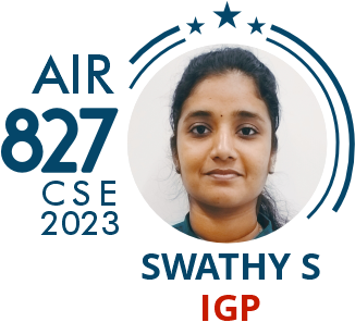 Rank 827 UPSC IAS CSE23
