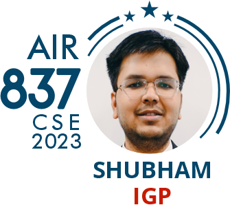 Rank 837 UPSC IAS CSE23