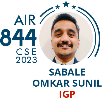 Rank 844 UPSC IAS CSE23 