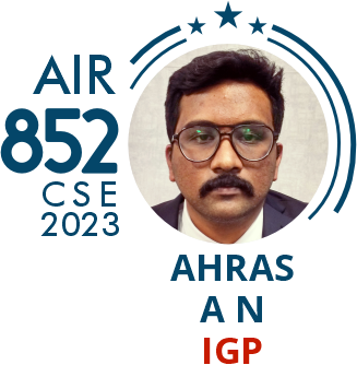 Rank 852 UPSC IAS CSE23