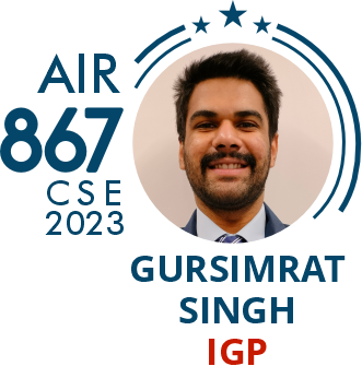 Rank 867 UPSC IAS CSE23