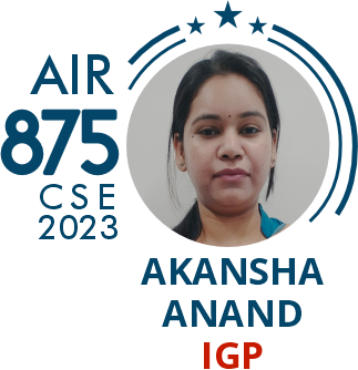 Rank 875 UPSC IAS CSE23 