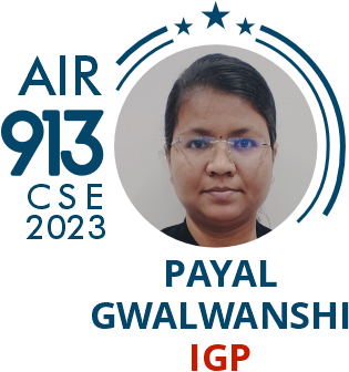 Rank 913 UPSC IAS CSE23 