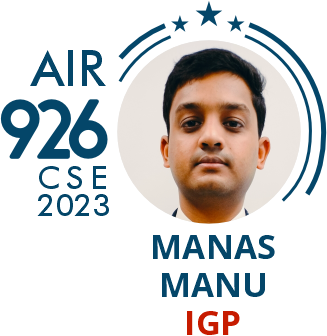 Rank 926 UPSC IAS CSE23