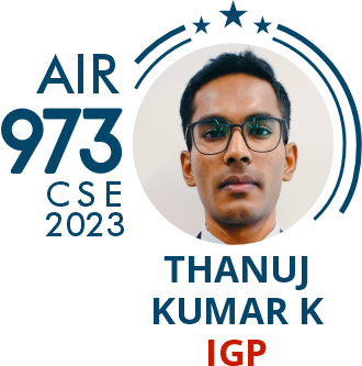Rank 973 UPSC IAS CSE23