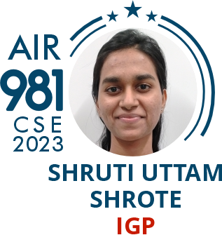 Rank 981 UPSC IAS CSE23 