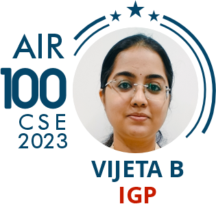  Rank 100 UPSC IAS CSE23