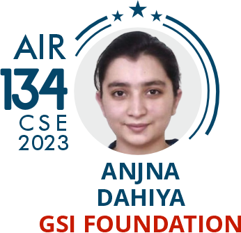 Rank 134 UPSC IAS CSE23 