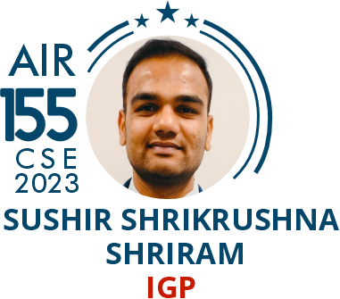 Rank 155 UPSC IAS CSE23