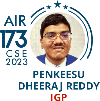  Rank 173 UPSC IAS CSE23