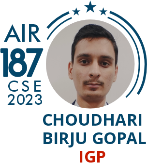 Rank 187 UPSC IAS CSE23