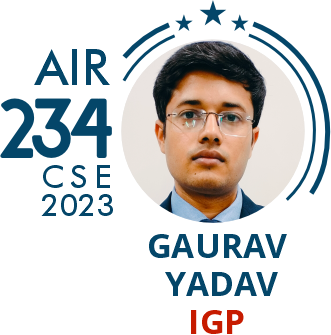 Rank 234 UPSC IAS CSE23