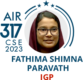 Rank 317 UPSC IAS CSE23 